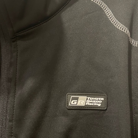 Toyota Gazoo racing black softshell jacket - Picture 4 of 5